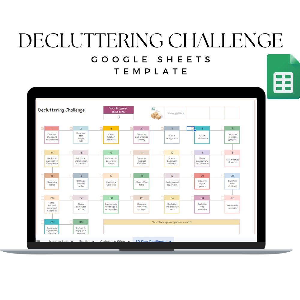 Cluttered Spreadsheet Example Clutter-Free Companion Kit: Transform Your Space with Digital Tools